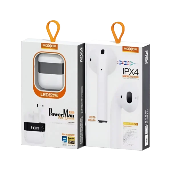 Moxom TW-17 Bluetooth Earbuds box