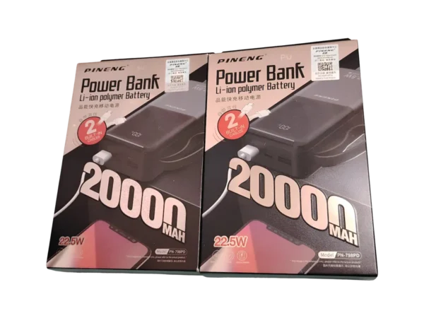 Pineng PN-798PD 20,000mAh Power Bank box