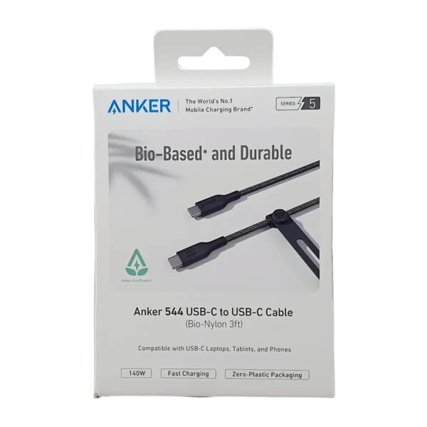 Anker 140W 6ft USB C to C Fast Charging Cable box