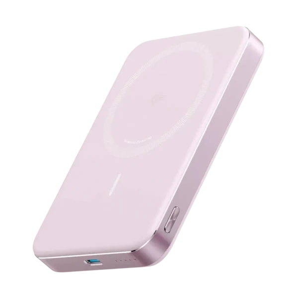 Anker MagGo Ultra-Slim Power Bank pink