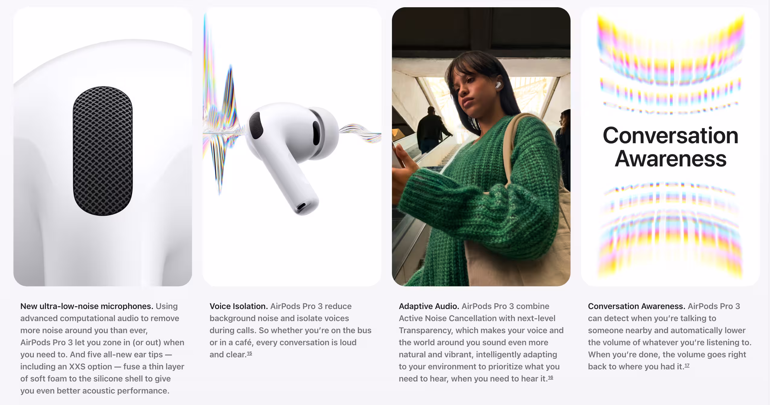 Apple AirPods Pro 3 details