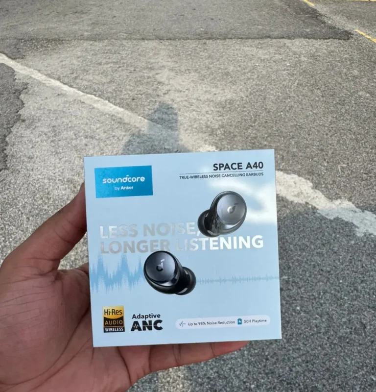 Anker Soundcore Space A40 ANC Earbuds photo review
