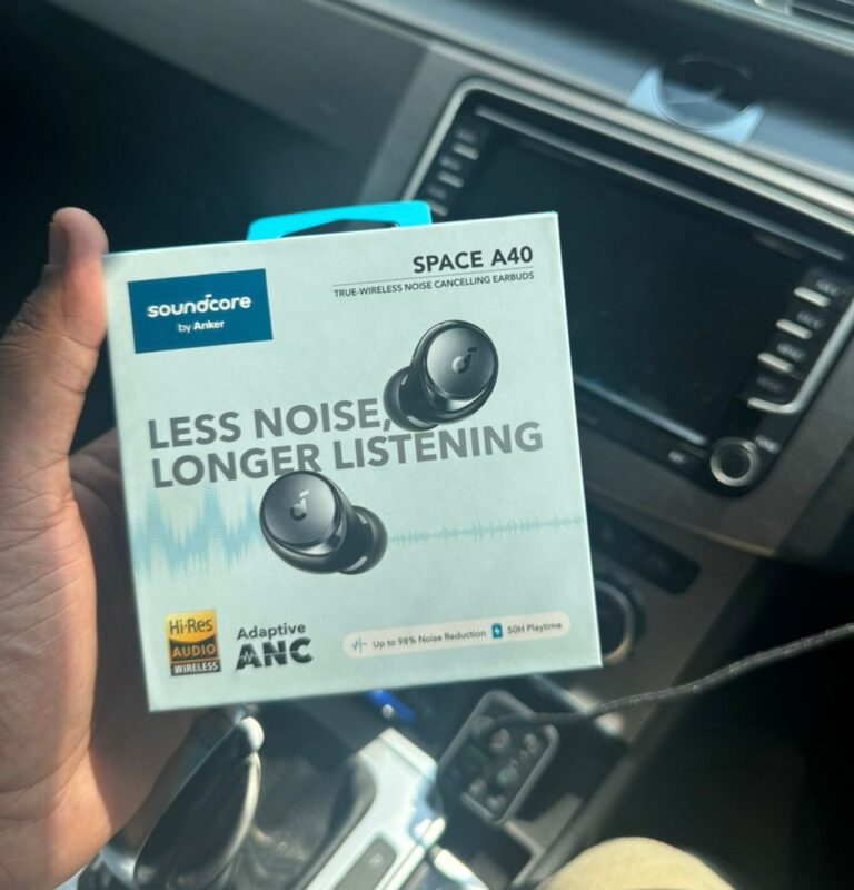 Anker Soundcore Space A40 ANC Earbuds photo review